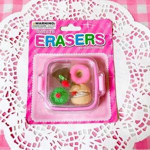 Food Design Sweet Erasers
